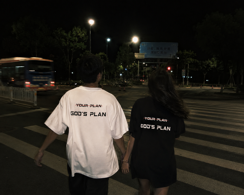 GOD'S PLAN Oversized Tee