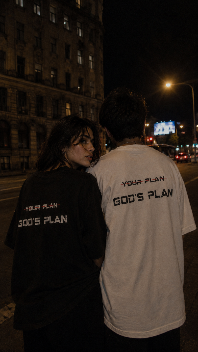 GOD'S PLAN Oversized Tee