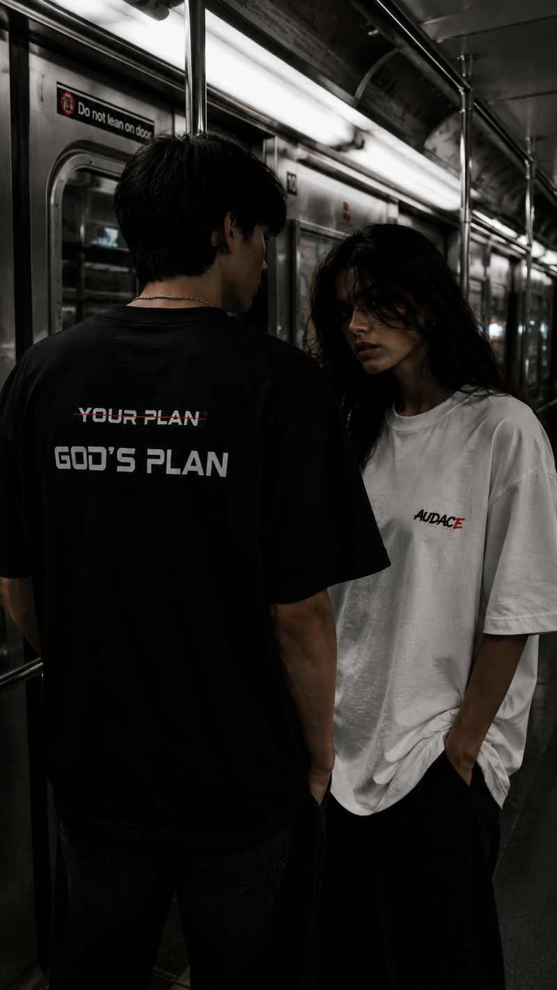 GOD'S PLAN Oversized Tee