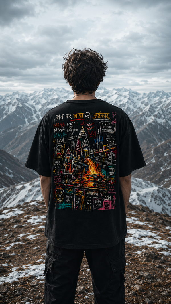 ASHES TO DUST Oversized Tee