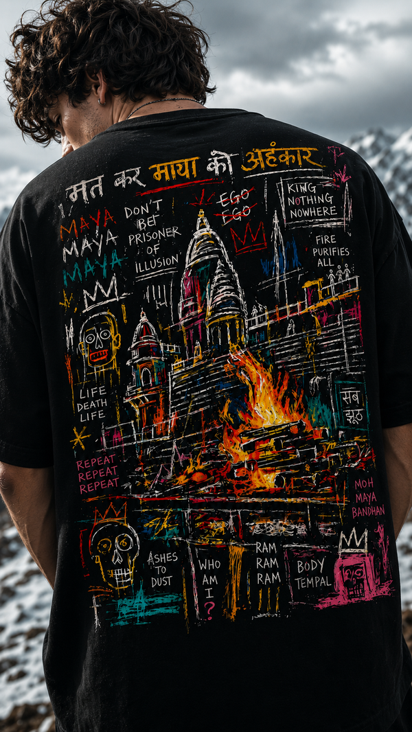 ASHES TO DUST Oversized Tee
