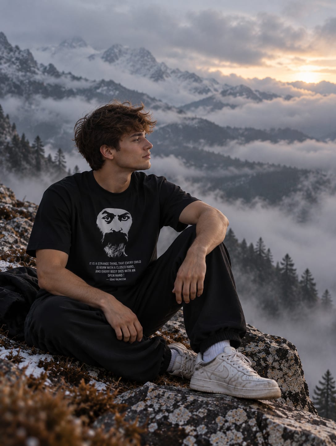 OSHO BLACK TEE